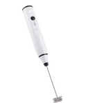 Batedeira elétrica recarregável 2 em 1 com batedor de ovos e leite para cafeteria