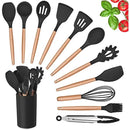 Drop Kit 12 Peças Colher para Cozinha Silicone