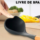 Drop Kit 12 Peças Colher para Cozinha Silicone