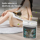 Lixeira com sensor automático