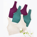 Conjunto de 3 peças: Sutiã sem costura,